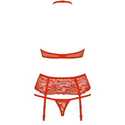 Obsessive Ensemble Kalicy 3 Pièces - Rouge